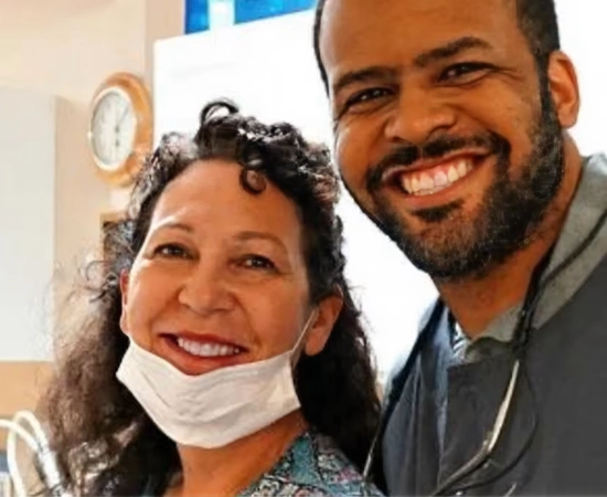 Dentist Michael B. Smith With Happy Patient