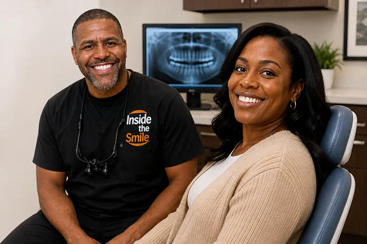 Michael B. Smith With Happy Patient
